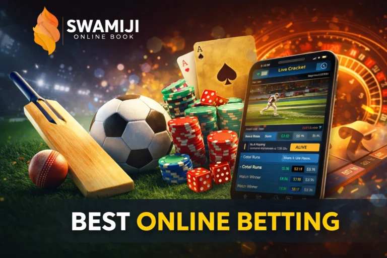 Best online betting on Swamiji platform with cricket, football, casino games and live betting options