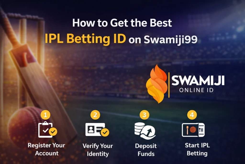 How to get Best IPL Betting ID on Swamiji99 with instant signup process secure account and fast betting access