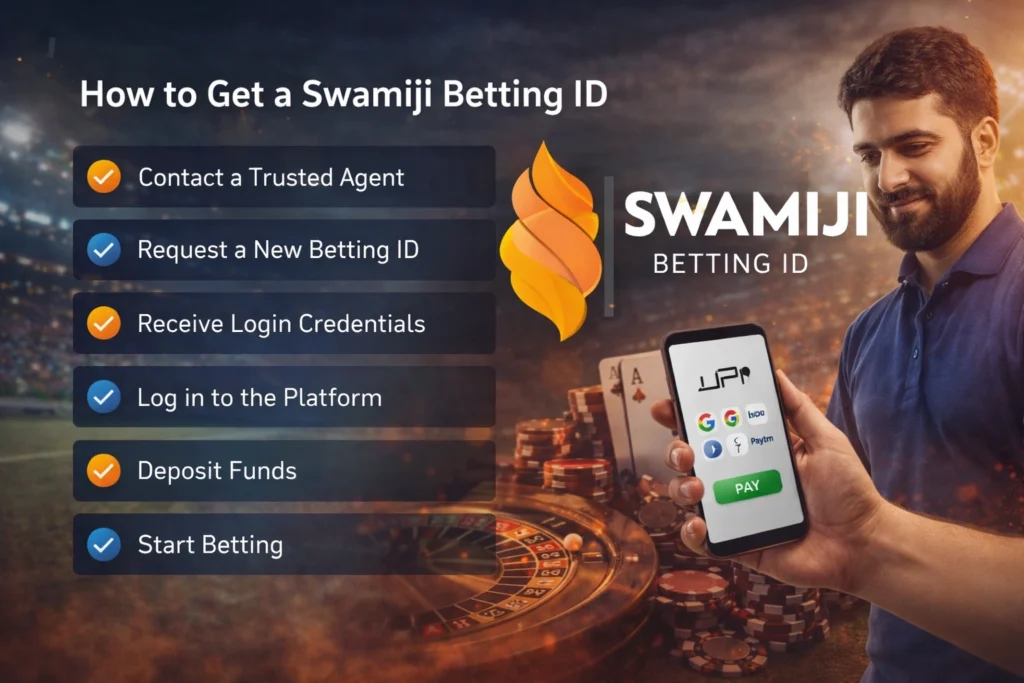 How to get Swamiji betting ID step by step guide for online sports betting and casino games