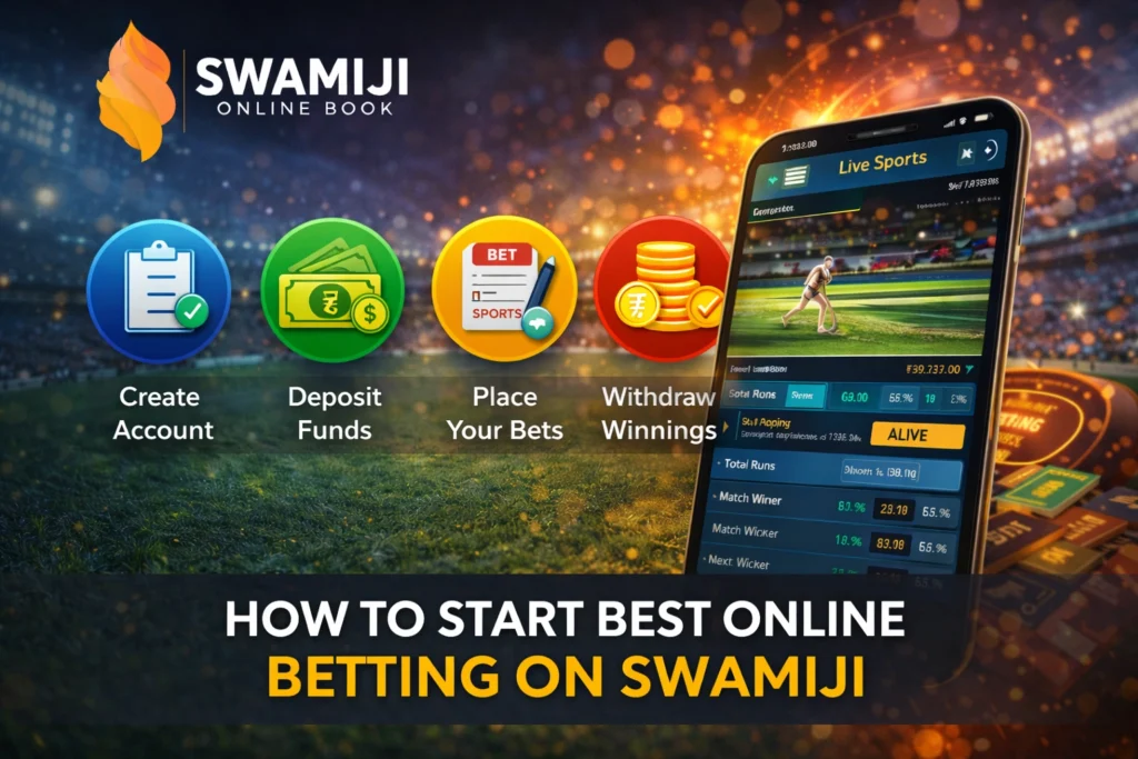 How to start best online betting on Swamiji with steps to create account deposit funds place bets and withdraw winnings